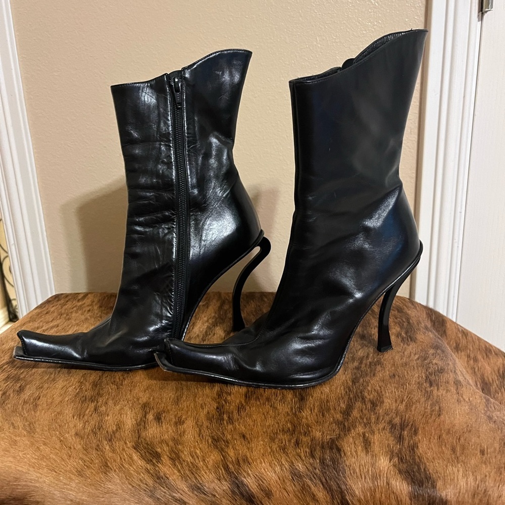 Vero Cuoio Italian Leather Boots Parisi & Nadalini - Picture 7 of 11